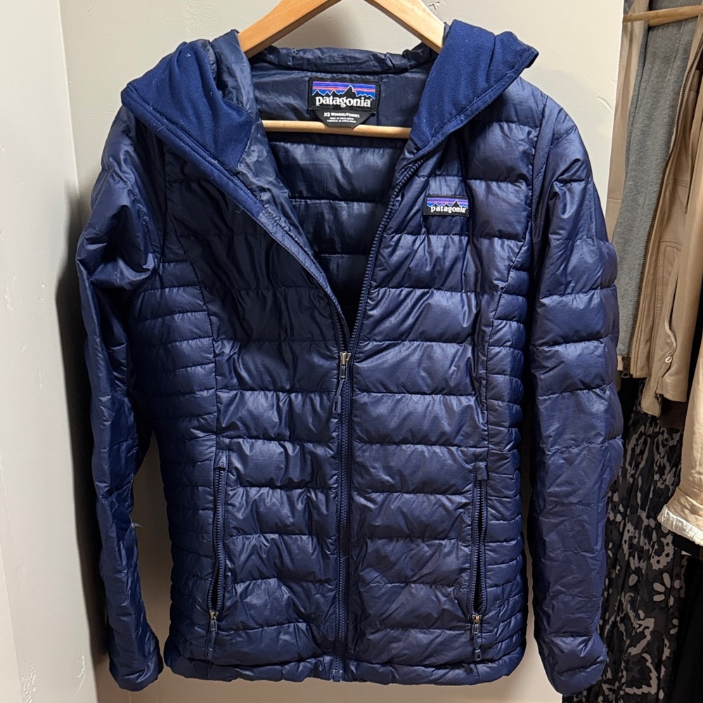 Patagonia Navy Quilted Jacket